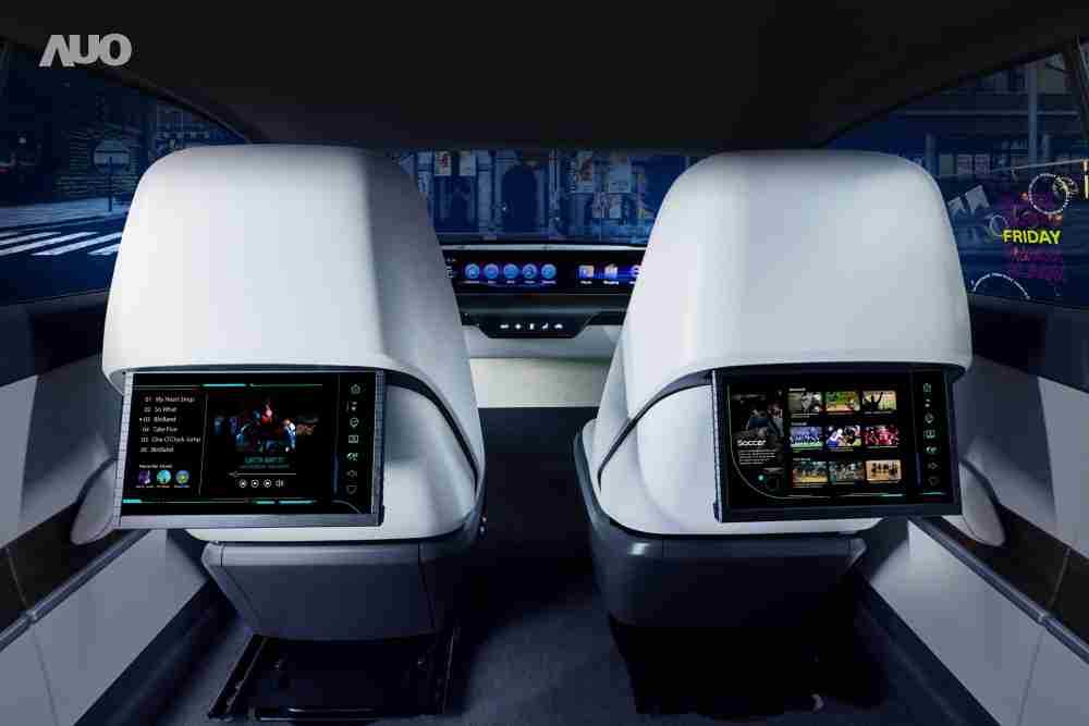 森林舞会新一代Smart Cockpit 2024，，，以Micro LED先进显示技术优势，，，，创建〝可卷式后座娱乐显示器〞，，，，仅在互动时才显示出所需画面及信息，，扩充更丰富的娱乐和交互信息服务，，，获国际奖项荣耀
